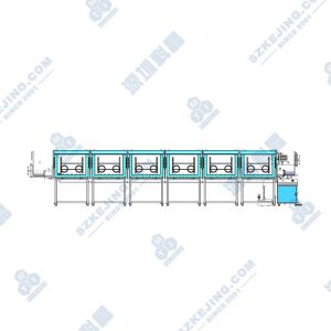 前开门式六节单面六工位手套箱