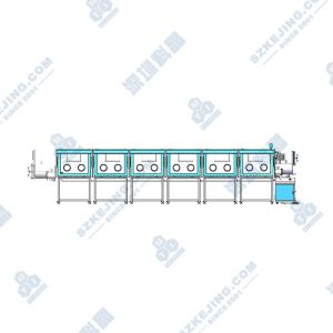 前开门式六节双面十二工位手套箱